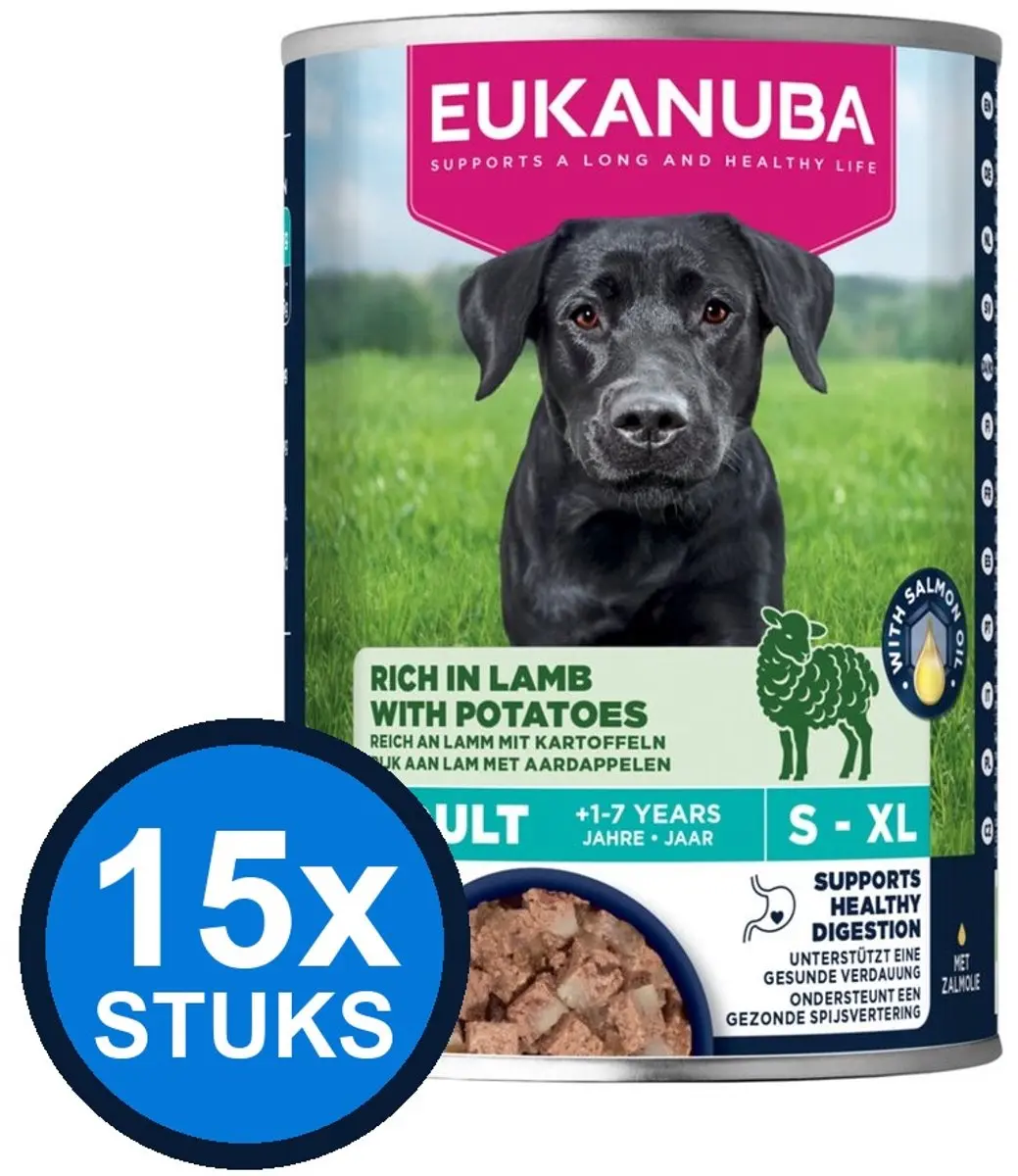 Eukanuba Life Care Adult Lam & Aardappel Natvoer