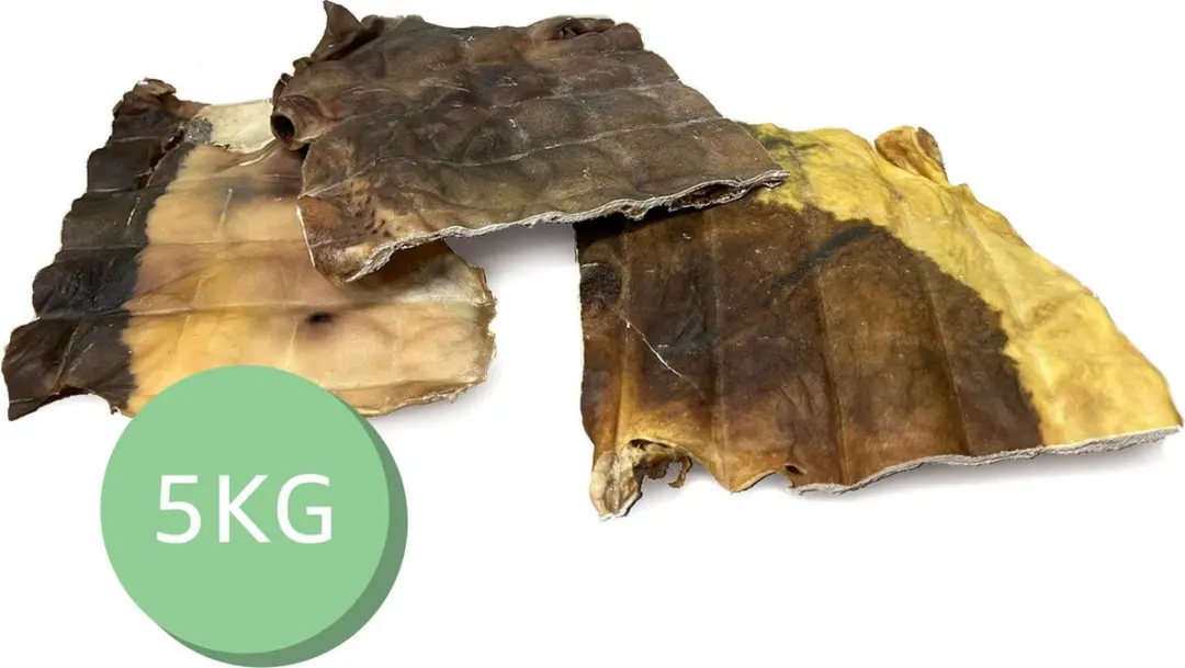 Woef Woef Snacks Runderkophuid Kauwsnacks 5kg