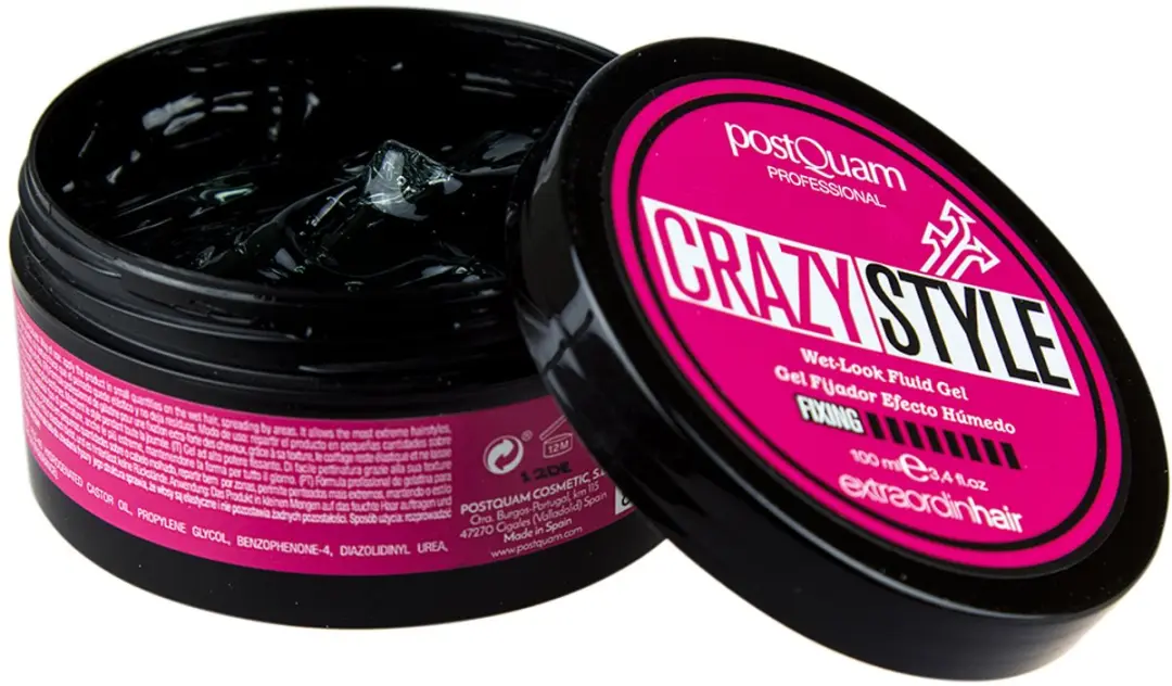 Postquam Extraordinhair Crazy Style Wet Look Fluid Gel 100ml