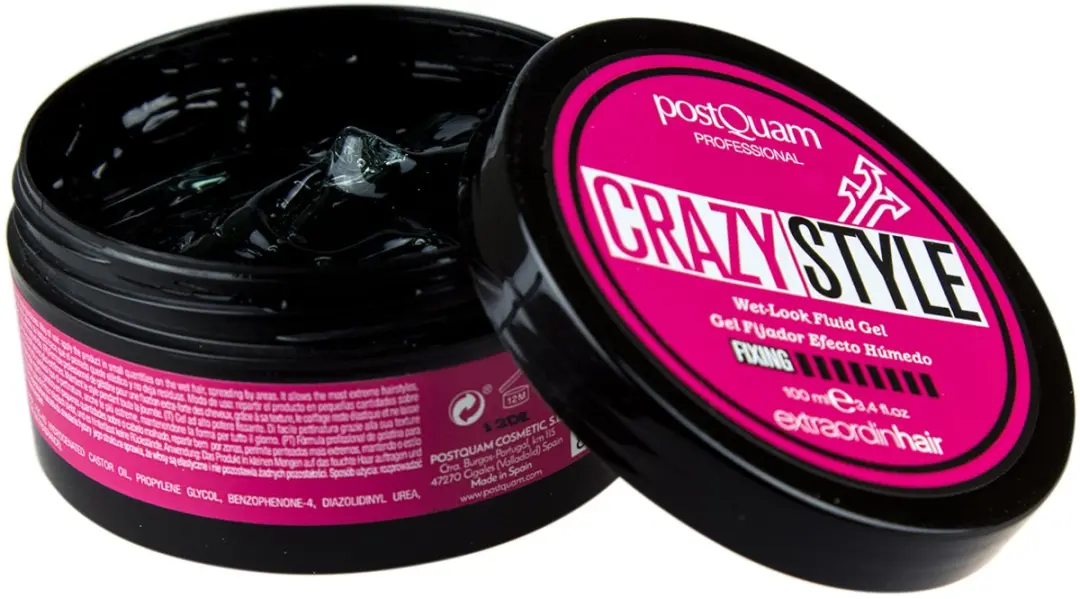 Postquam Extraordinhair Crazy Style Wet Look Fluid Gel 100ml