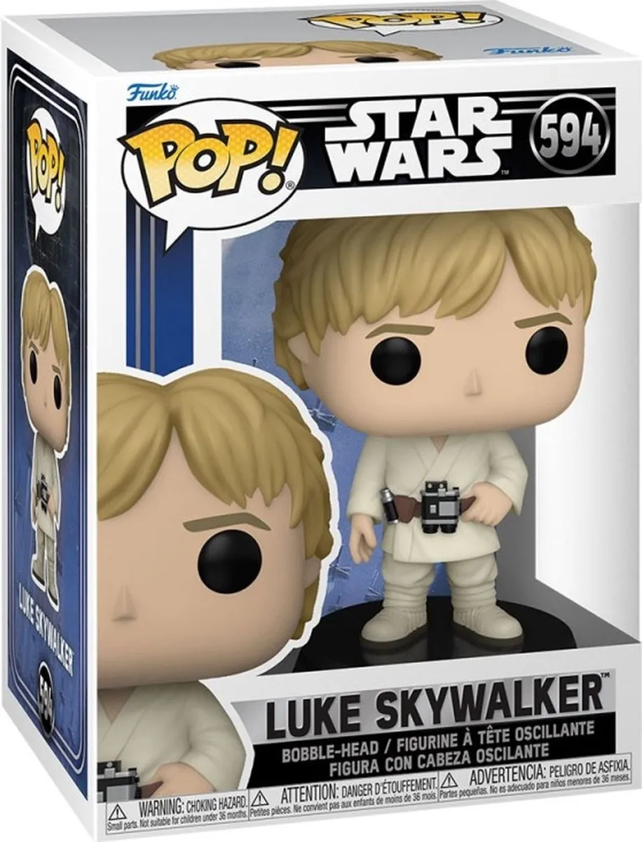 Funko Pop Star Wars Luke Skywalker #594 - Multi