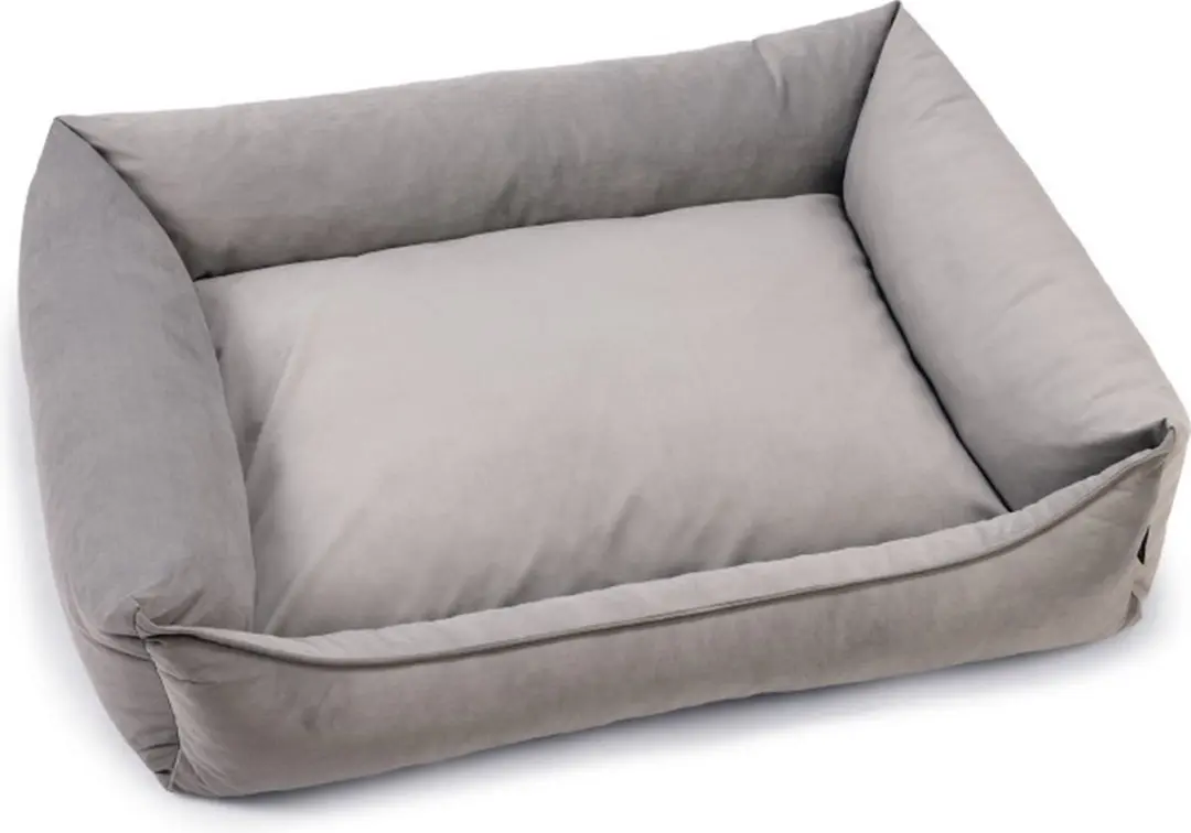 Beeztees Memory Foam Hondenmand Lichtgrijs L