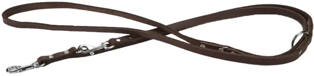 Beeztees Hondenriem Leer 200x20cm - Zwart