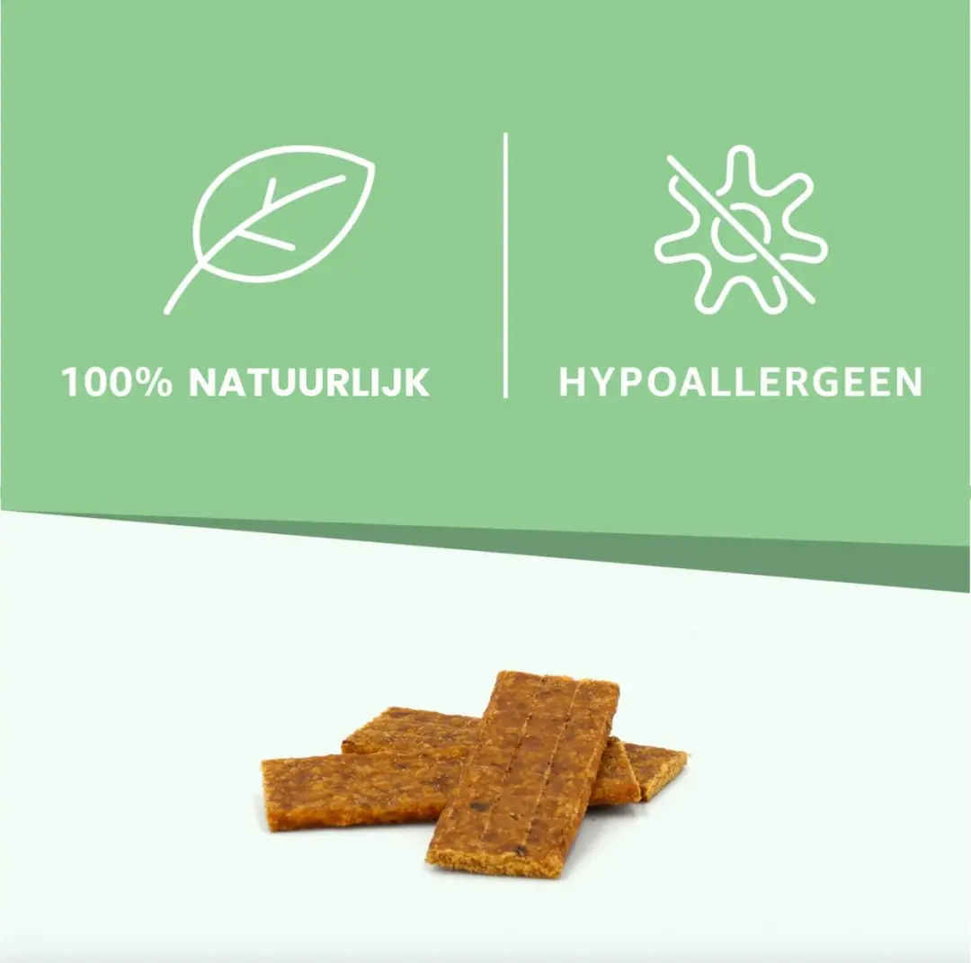 Woef Woef Snacks Kalkoen Strips 700g - 35 Stuks