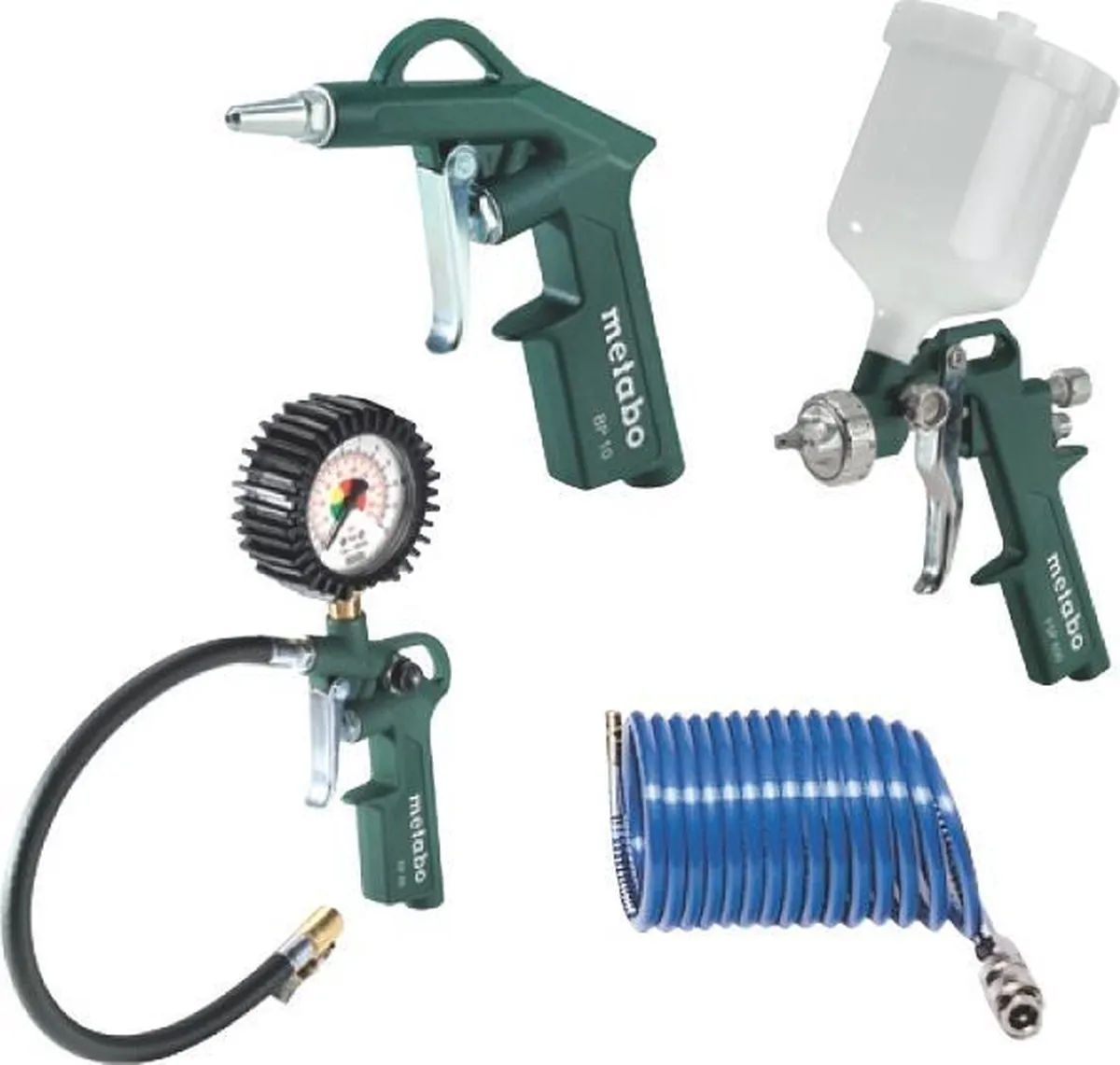 Metabo LPZ 4 Toebehorenset Compressor - Orion Steeknippel 1/4"