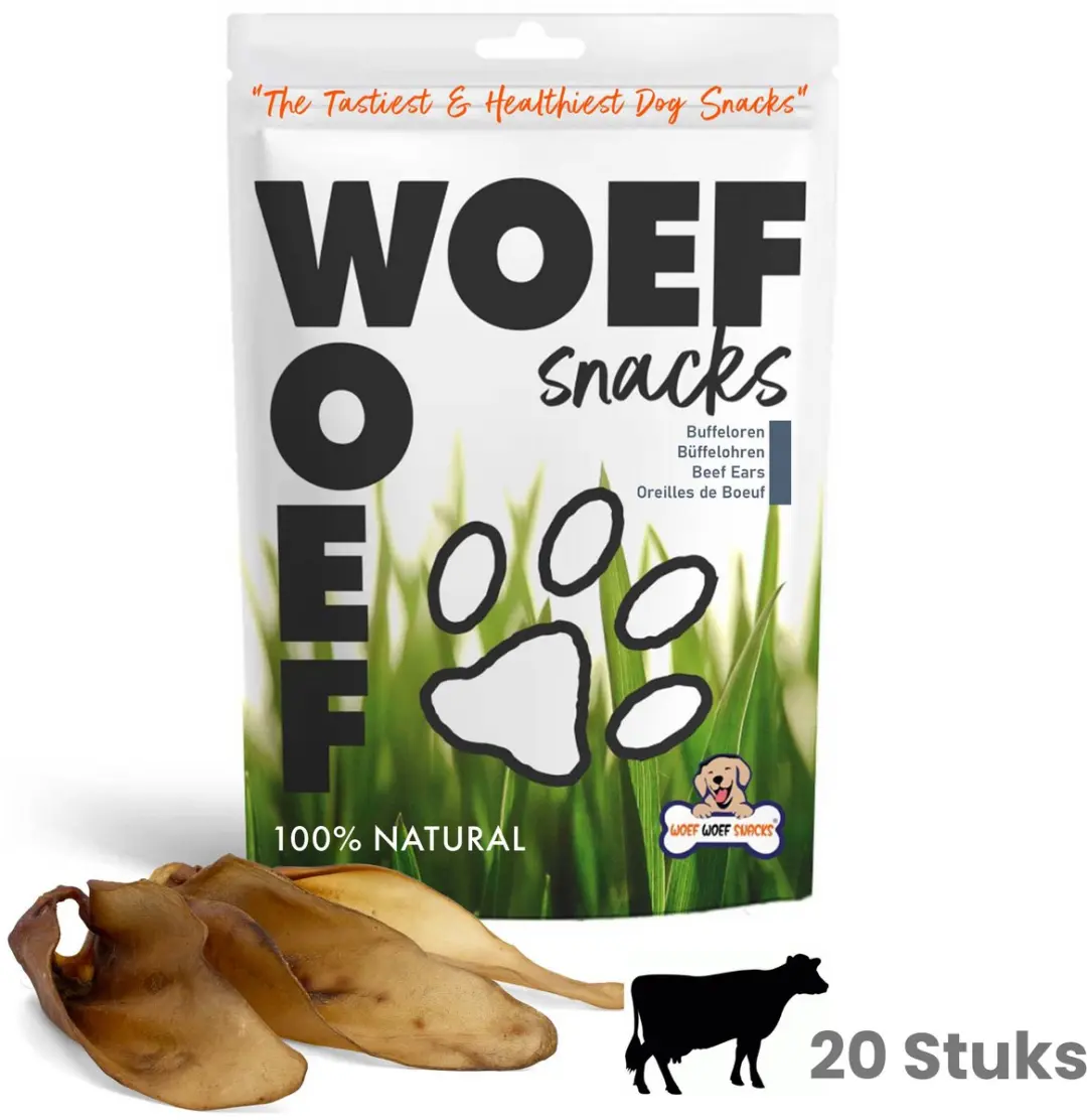 Woef Woef Snacks Buffeloren 20 Stuks