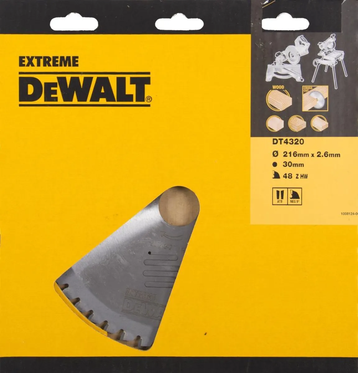 DeWalt Extreme Cirkelzaagblad Hout DT4320-QZ