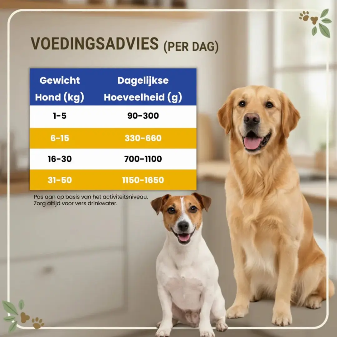 Woef Woef Adult Natvoer Hond Kip - 6x200g