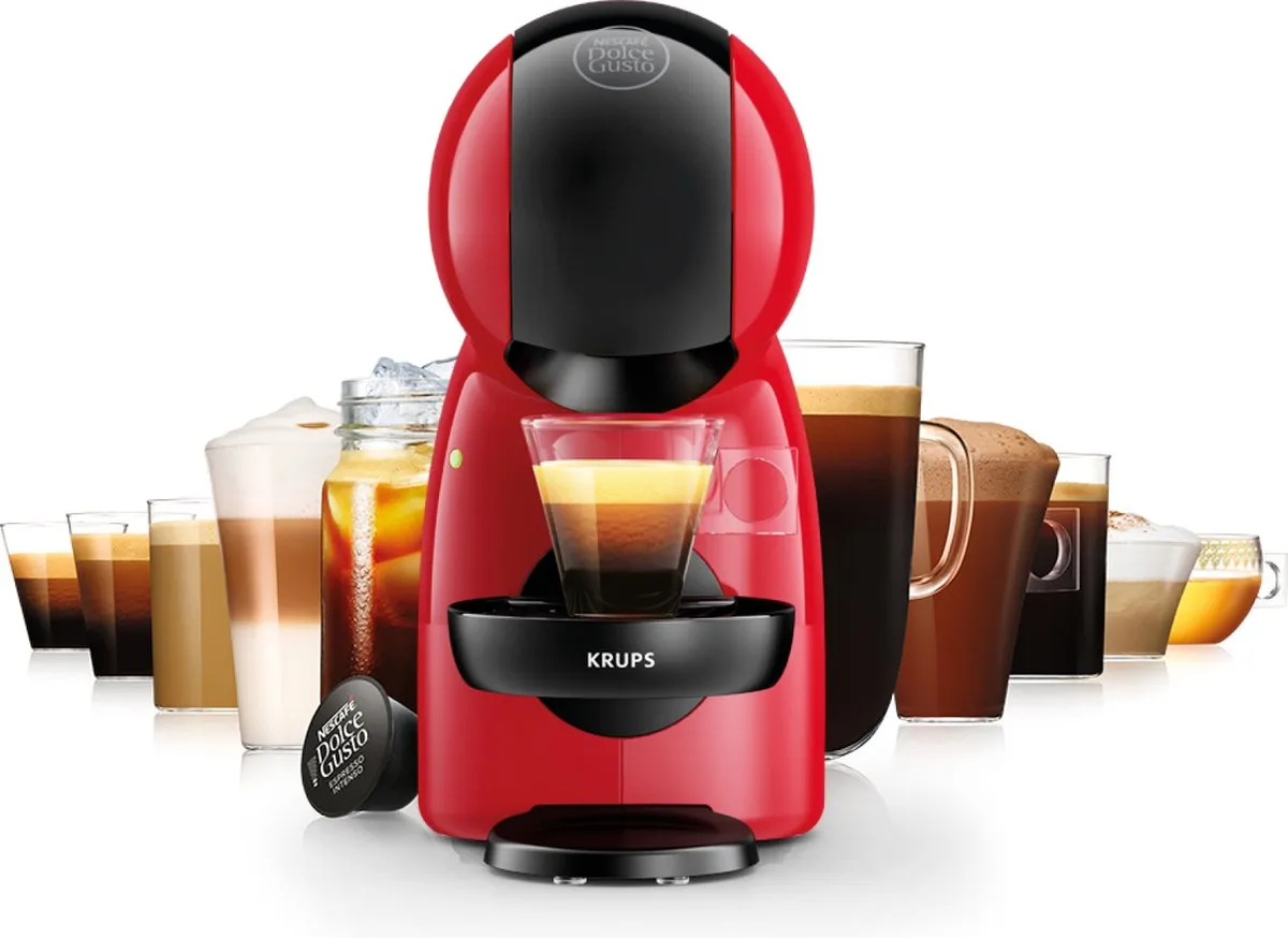 Krups NESCAFÉ Dolce Gusto Piccolo XS KP1A3510 Koffiecupmachine - Rood