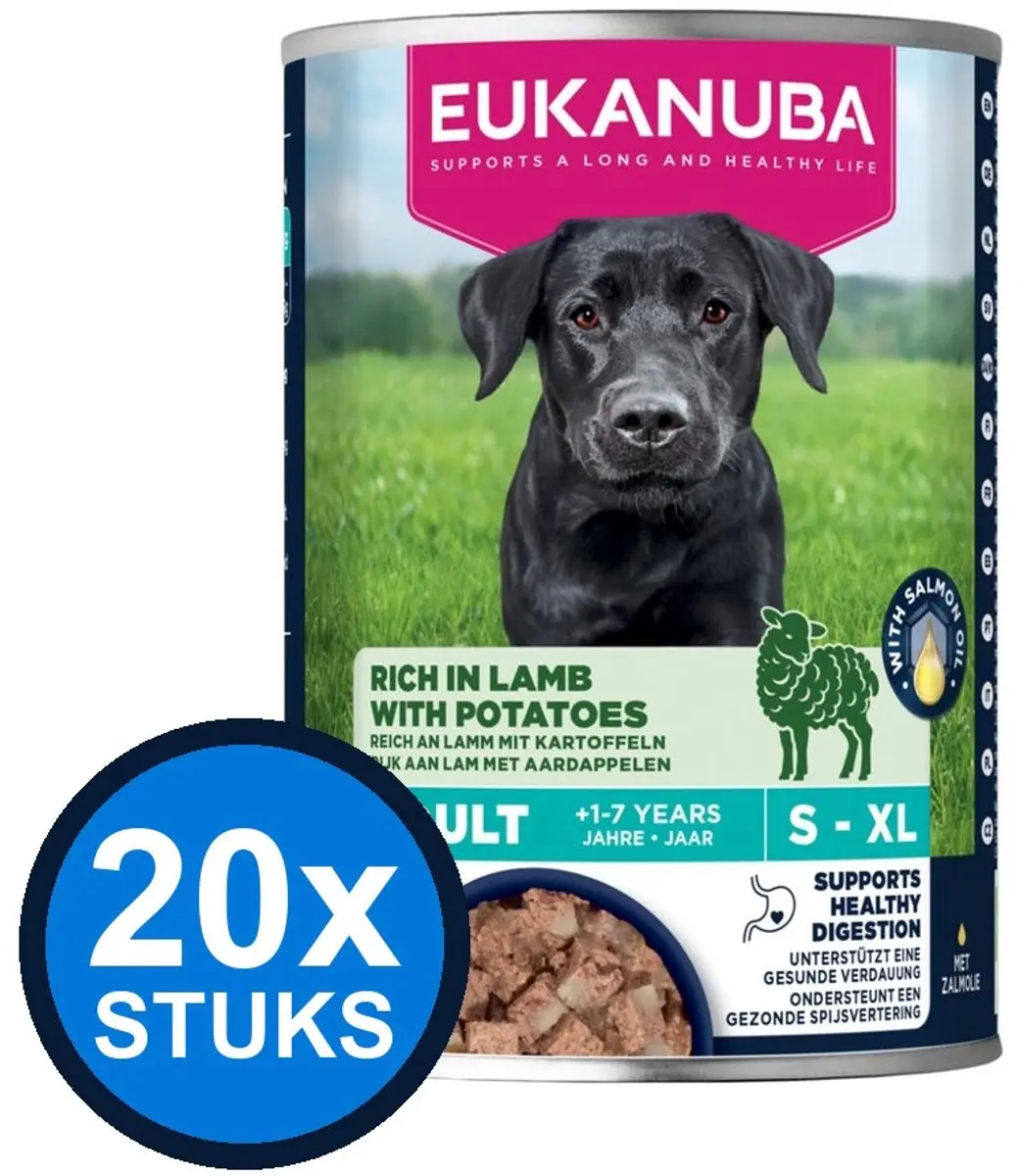 Eukanuba Life Care Hondenvoer Natvoer Lam & Aardappel