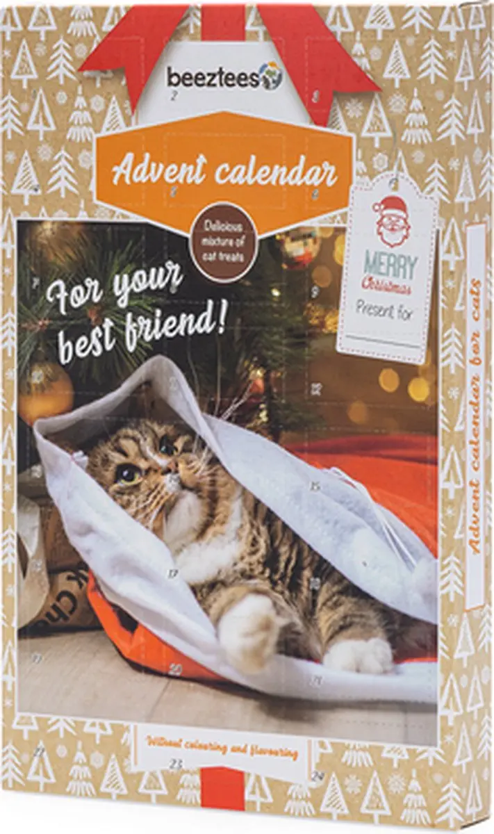 Beeztees Kerst Adventkalender Miauw