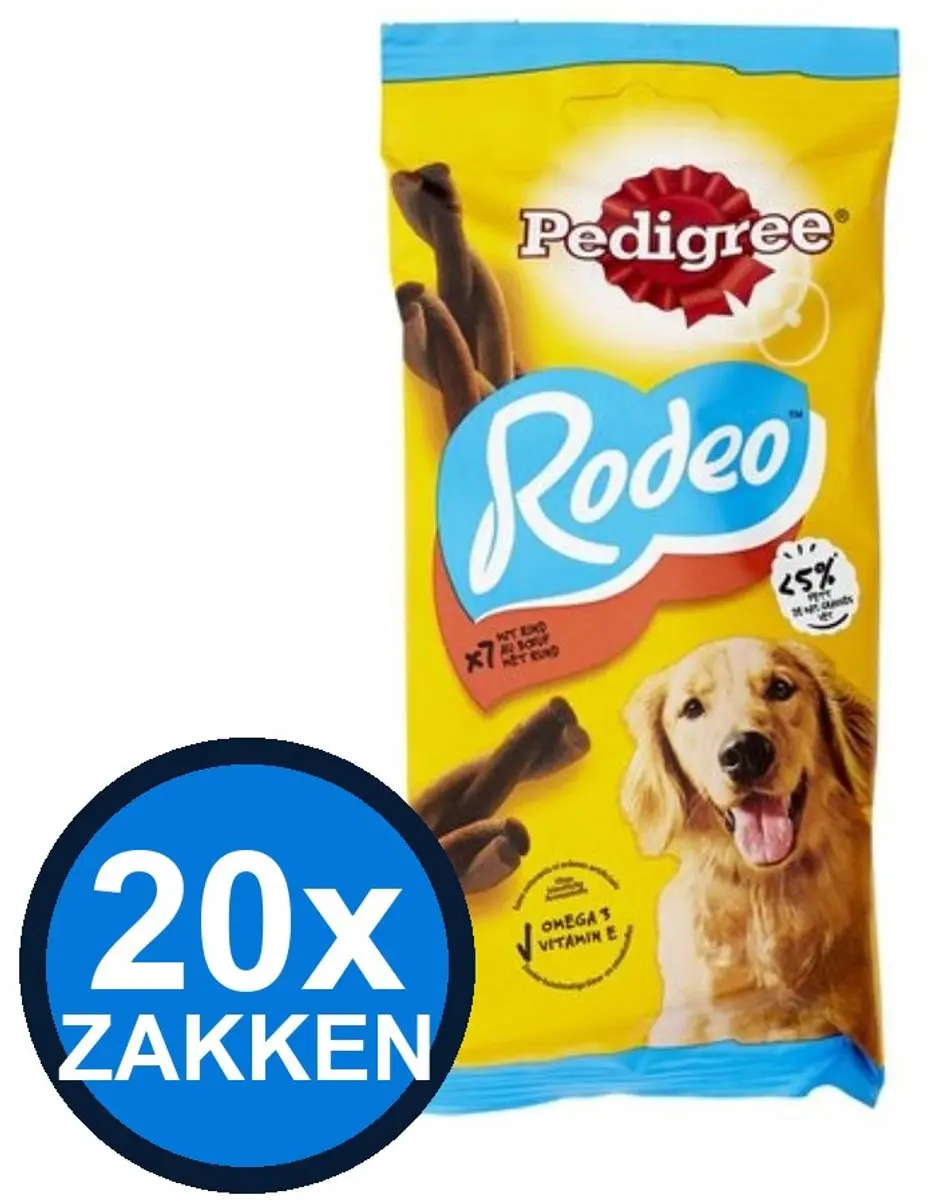 Pedigree Rodeo Rund Honden Snacks