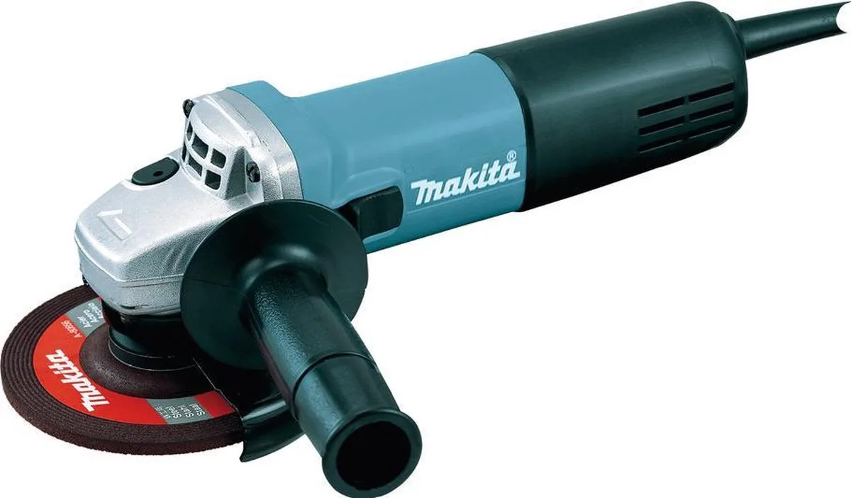 Makita 9558HNRGK2 Haakse Slijper 840W 125mm