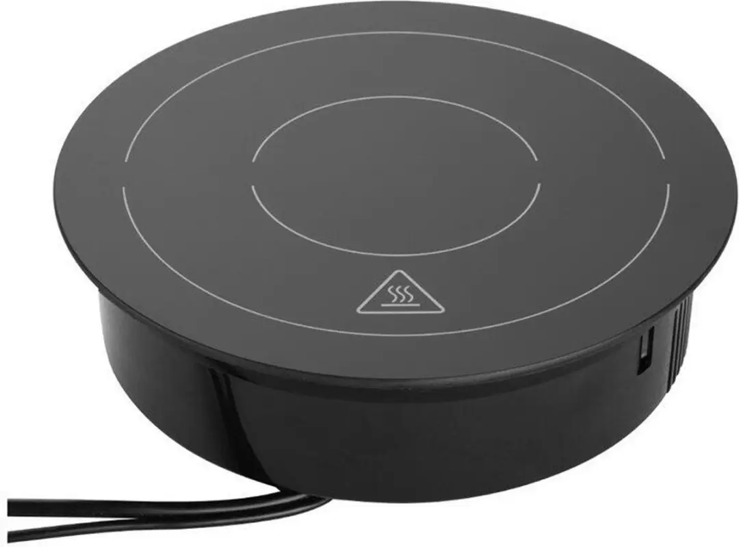 Buffalo FD059 Inductie Warmhoudplaat 1000W - Zwart