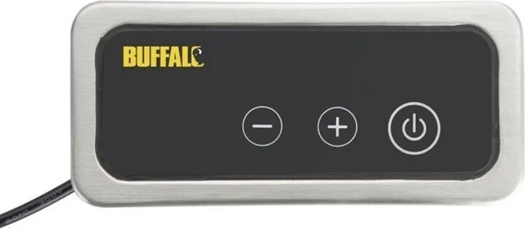 Buffalo FD059 Inductie Warmhoudplaat 1000W - Zwart