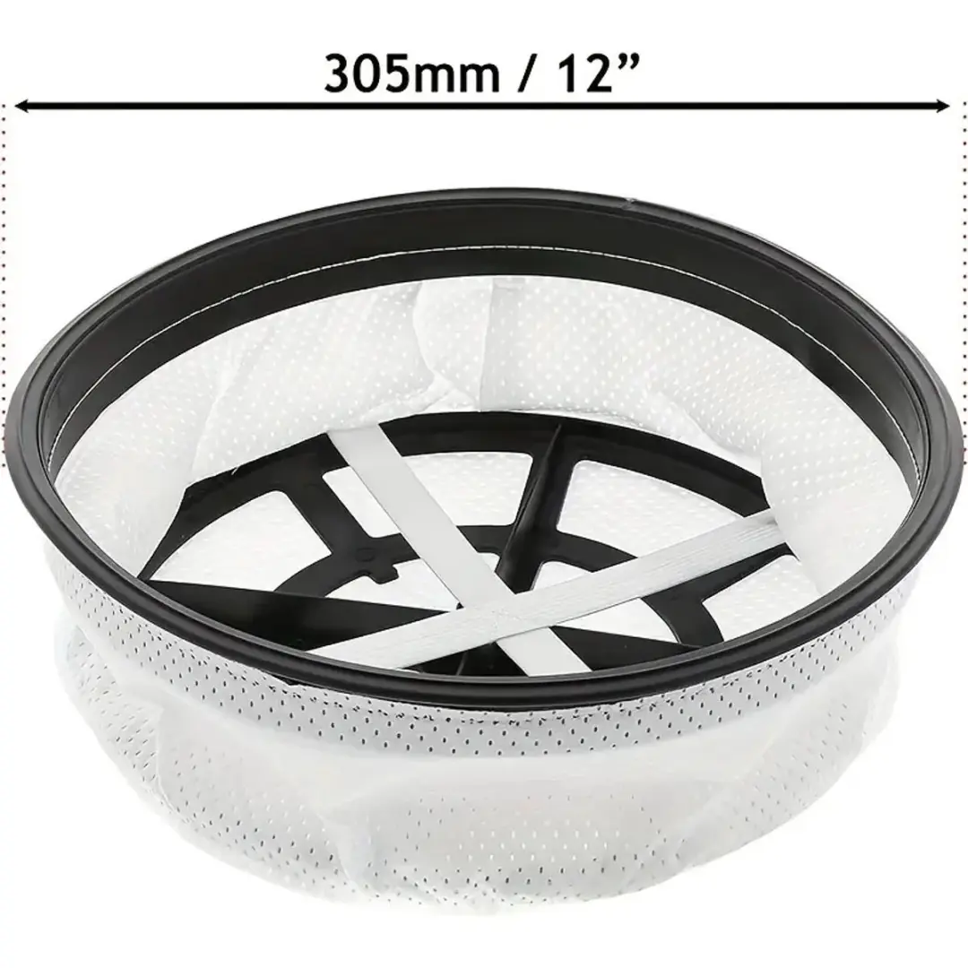 Numatic Rond Microvezel Filter 30,5cm - Wit/Zwart