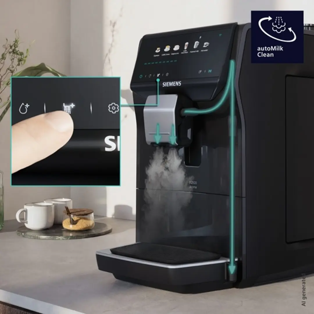 Siemens EQ500 iAroma Espresso Volautomaat - Zwart