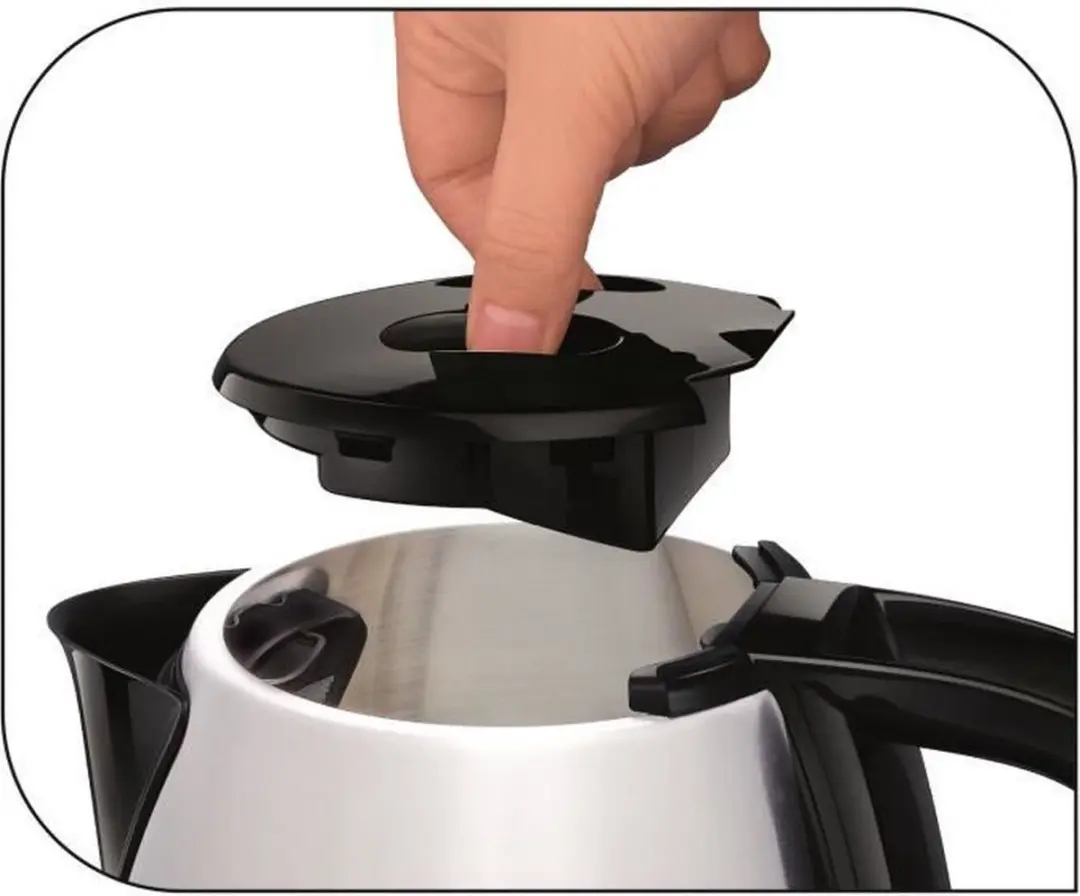 Tefal Dialog KI150D Waterkoker 2400W - 1.7L - Zilver/Zwart