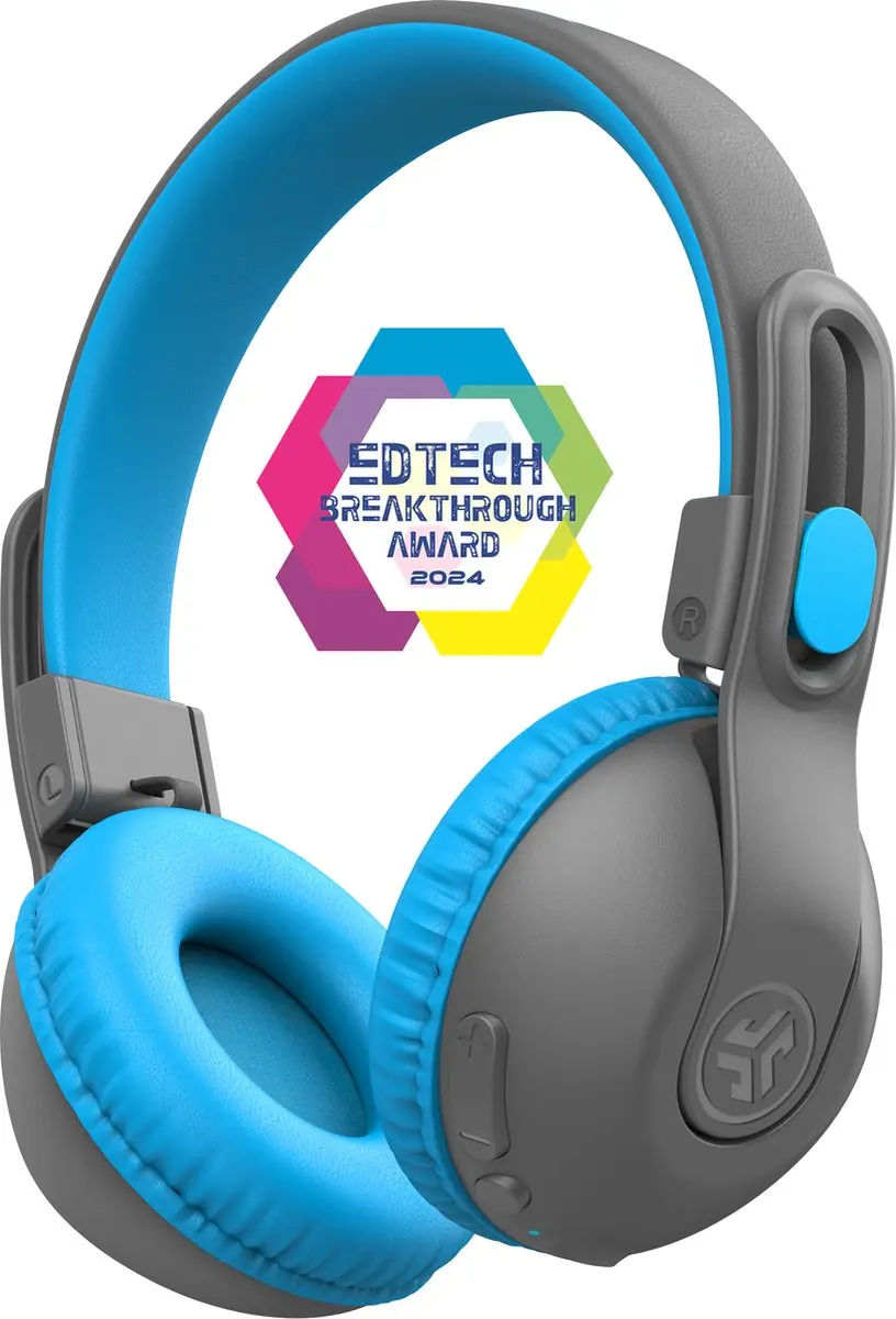 JLab JBuddies Studio 2 HBKSTU2RGRYBLU122 Kinderhoofdtelefoon - Blauw