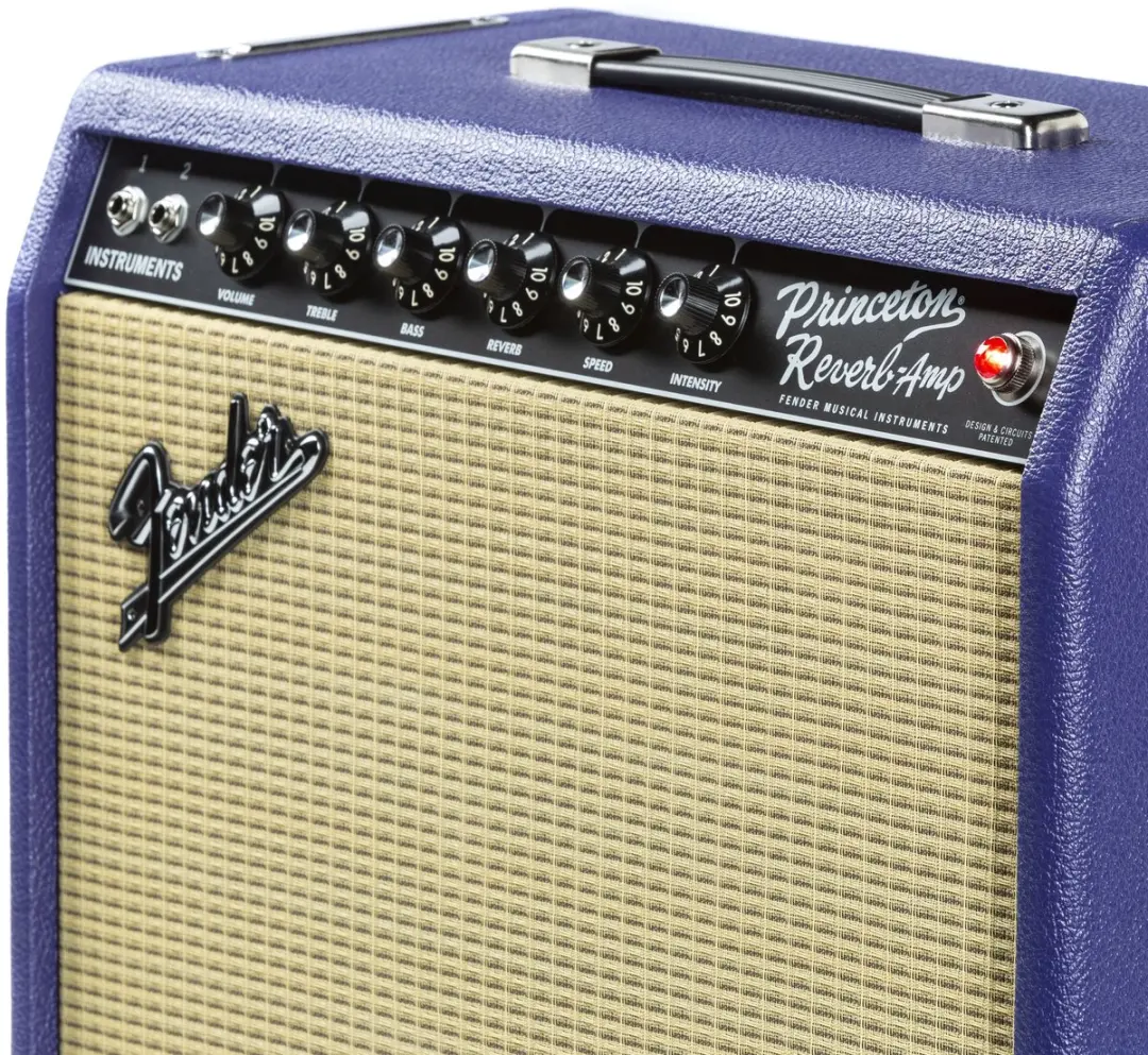 Fender '65 Princeton Reverb Plum Buizenversterker 12W