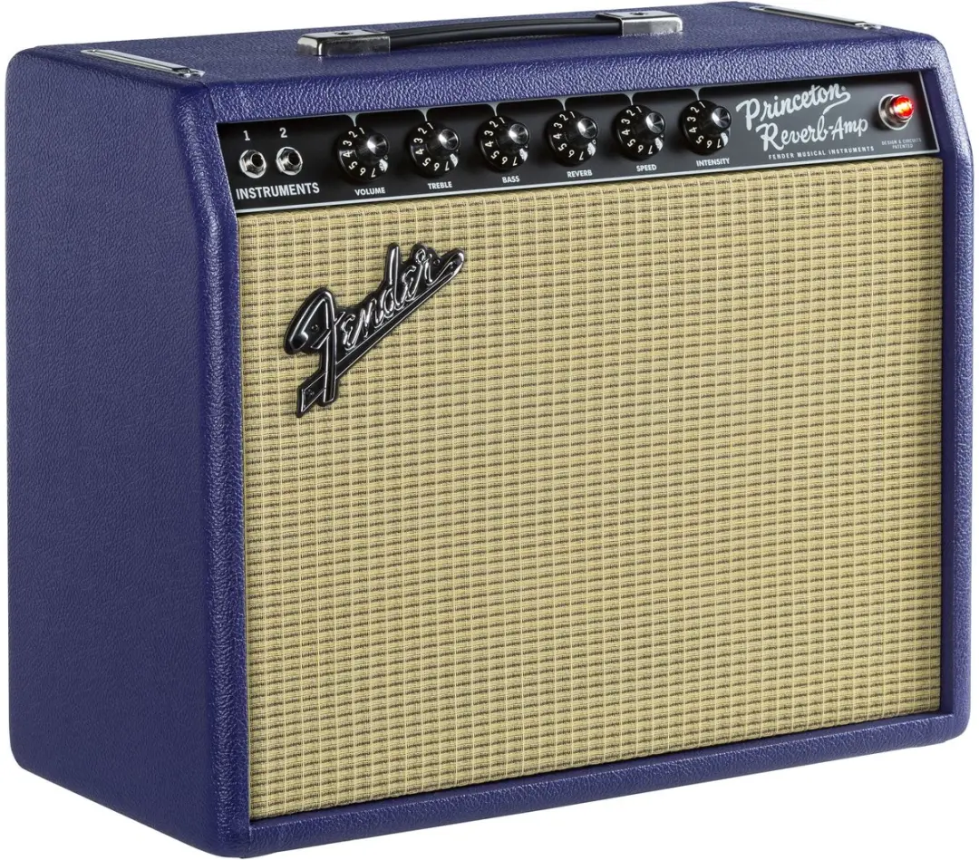 Fender '65 Princeton Reverb Plum Buizenversterker 12W