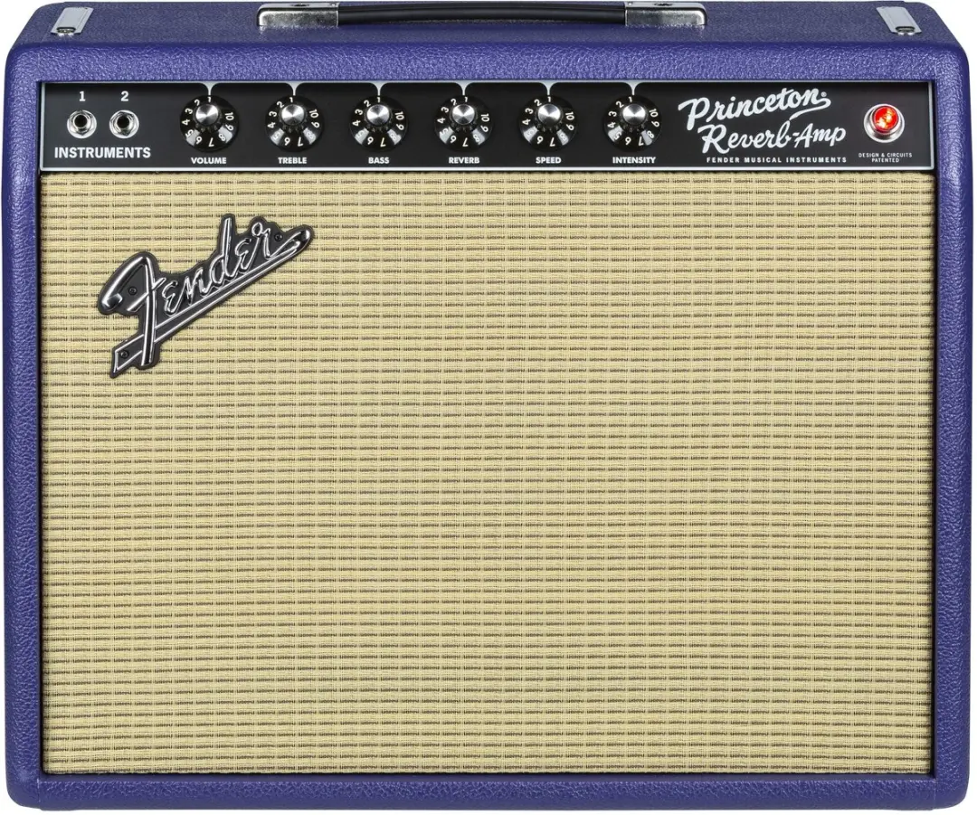 Fender '65 Princeton Reverb Plum Buizenversterker 12W