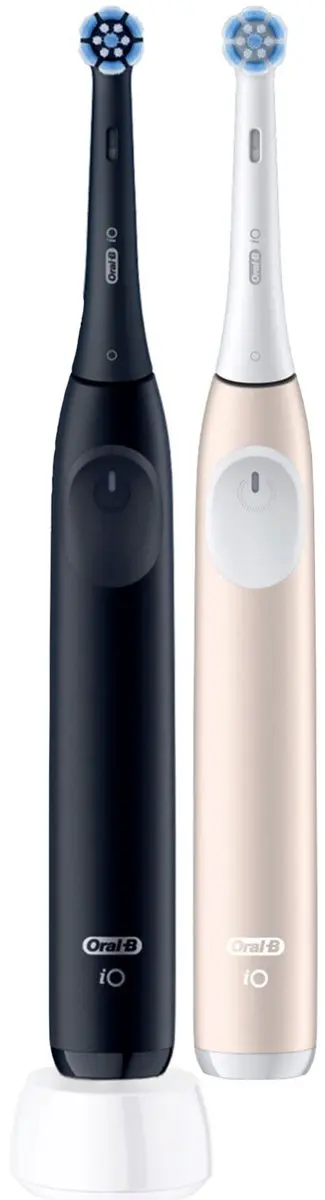 Oral-B iO Series 2 Duo Elektrische Tandenborstel - 2 Stuks - 3 Poetsstanden