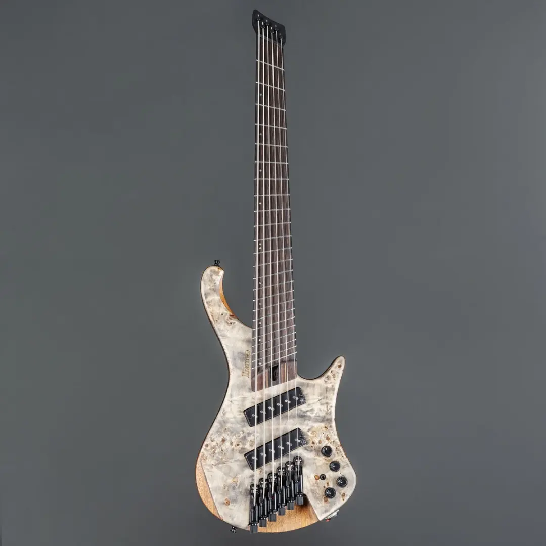 Ibanez EHB1506MS Elektrische Basgitaar - 6 Snaren - Black Ice Flat