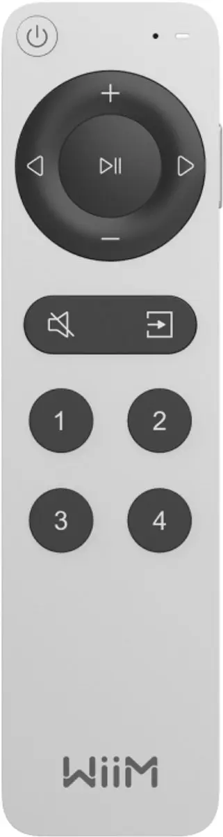 WiiM Voice Remote 2 LPWIVR2 - Zilver