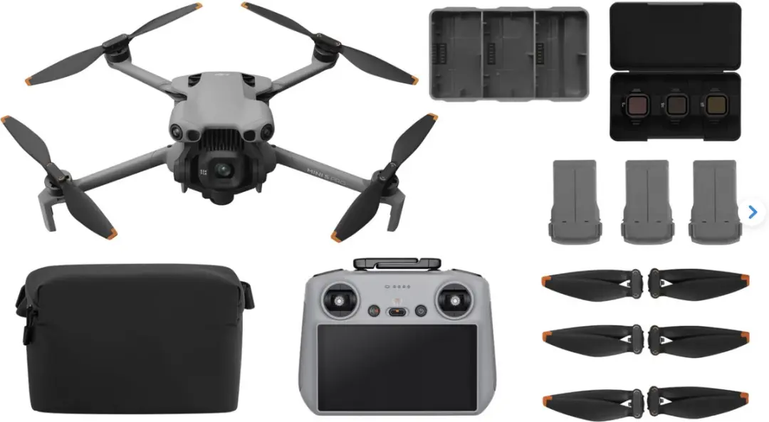 DJI Mini 5 Pro Fly More Combo Plus - 3 Accu's - Grijs