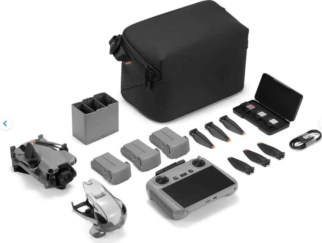 DJI Mini 5 Pro Fly More Combo Plus - 3 Accu's - Grijs