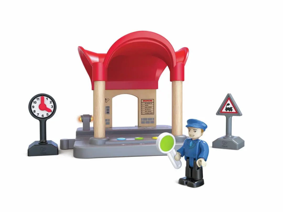 Hape Record & Play Treinstation E3884