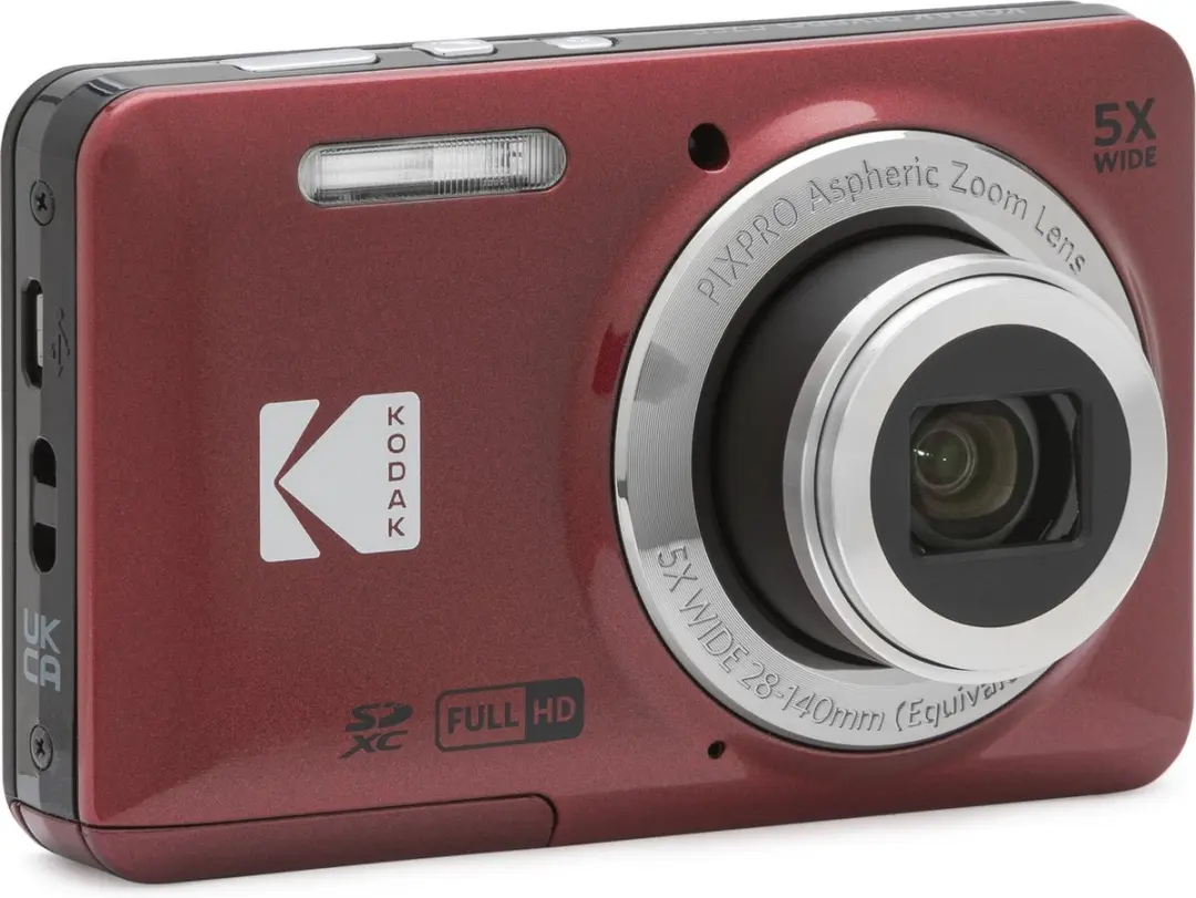 Kodak Pixpro FZ55 Compactcamera - Rood - 32GB + Tas - afbeelding 4 van 6
