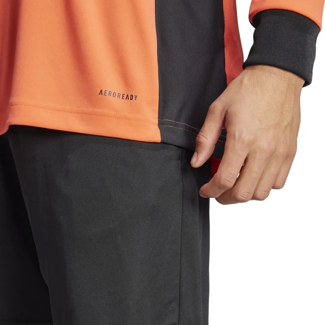 adidas Scheidsrechter 24 Sportshirt M - Koraalrood/Zwart