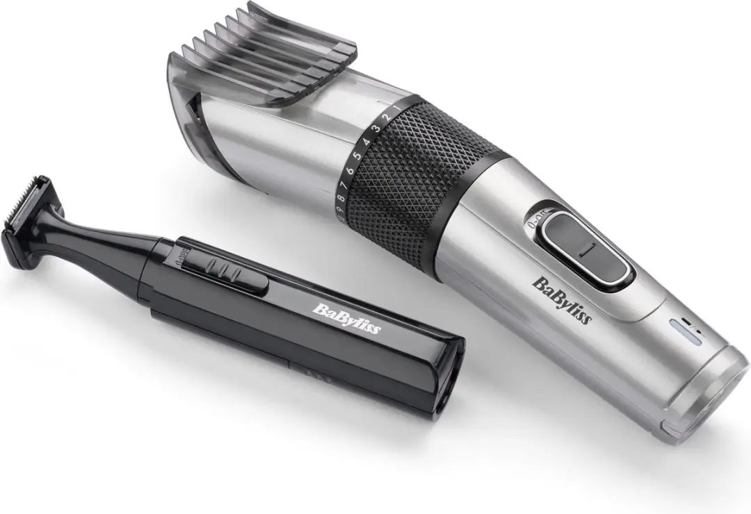 Babyliss Carbon Steel Tondeuse E977E - 1-25mm - Zilver