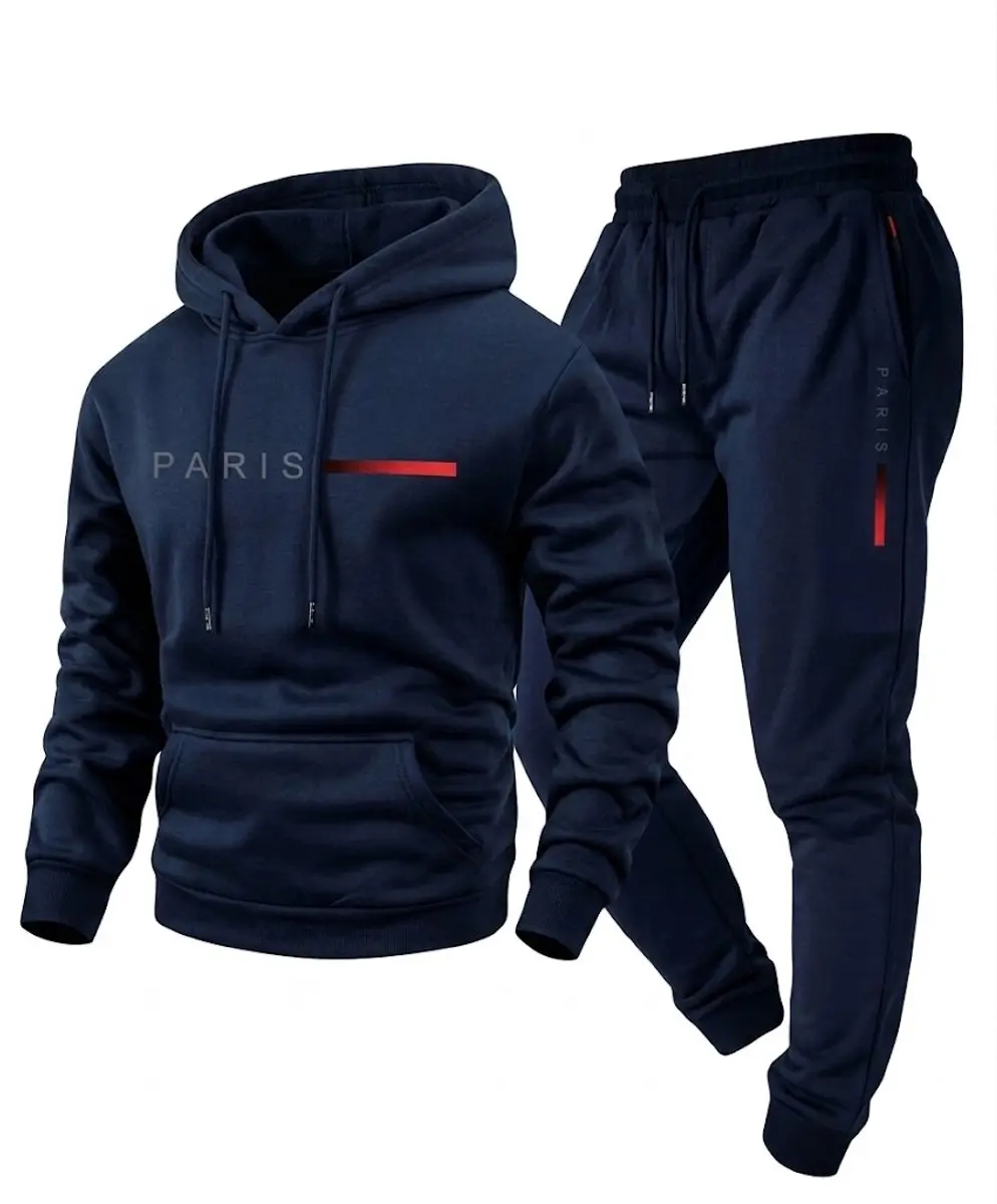 NUVEX Heren Sportpak Donkerblauw