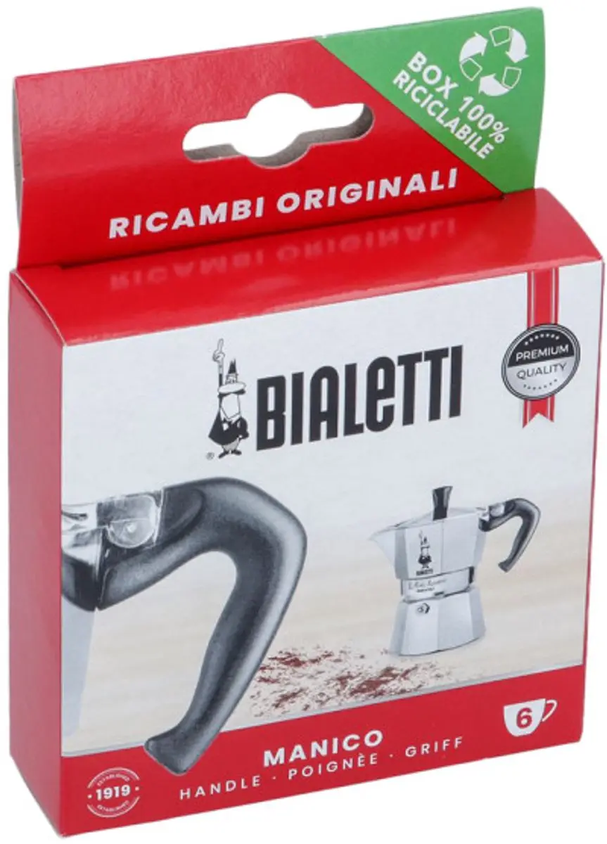Bialetti Handgreep voor Inductie Moka 6 Kopjes