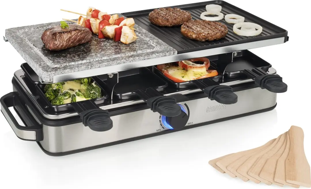 Princess Gourmetstel 162635 Raclette 8 Personen