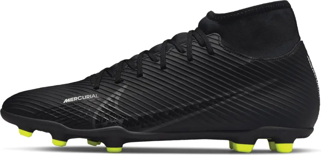Nike Mercurial Superfly Sportschoenen 45.5 - FG - Zwart/Geel