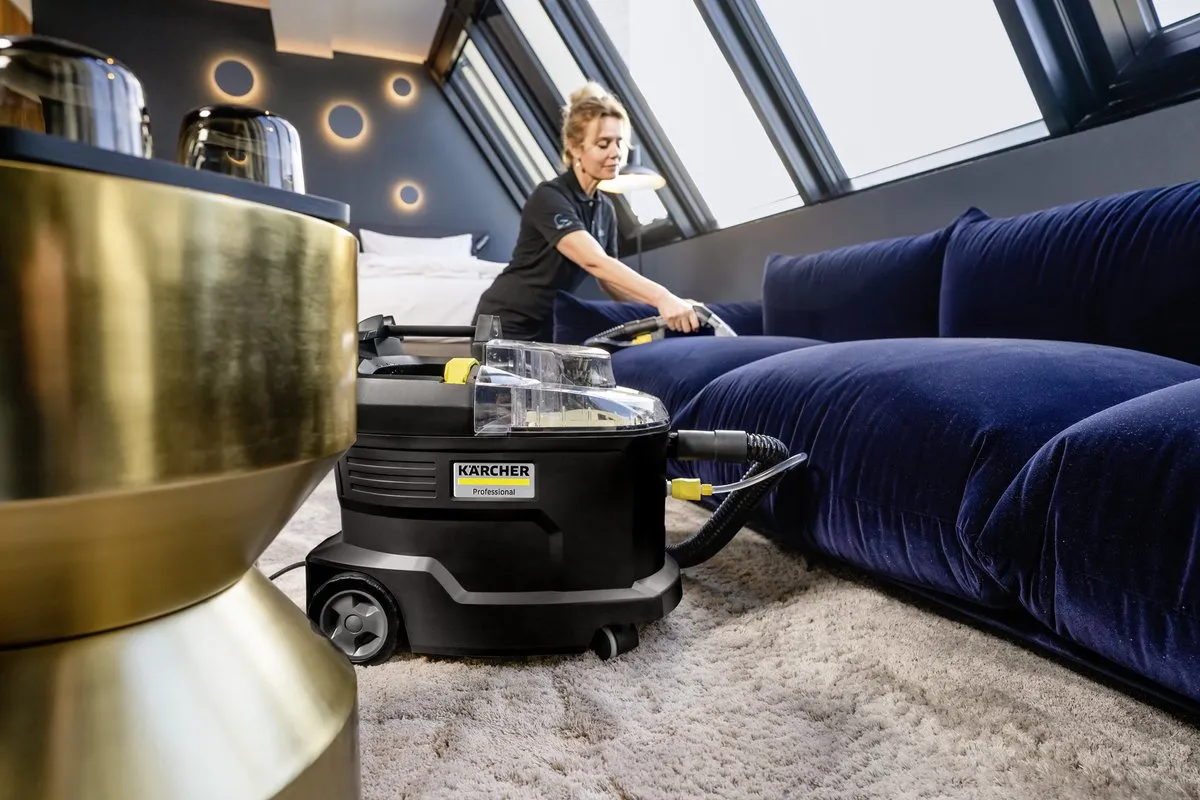 Kärcher Puzzi 8/1 Anniversary Edition Sproei-extractieapparaat - 1200W - 16 Stuks RM 760 - Zwart