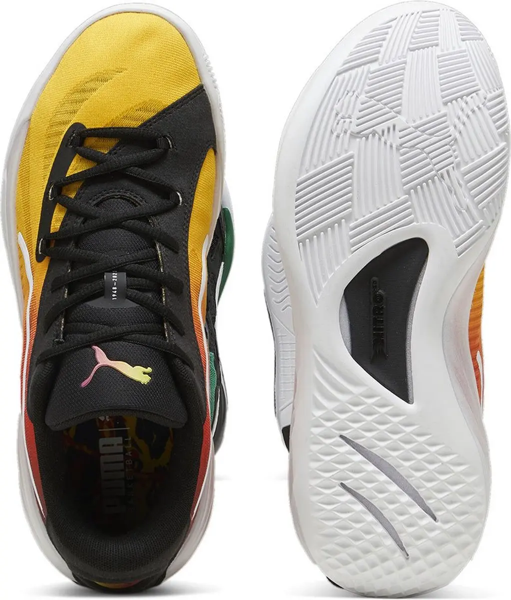 PUMA All-Pro NITRO Showtime Heren Sneakers 309890-01 - EU 46 - Geel - afbeelding 6 van 6
