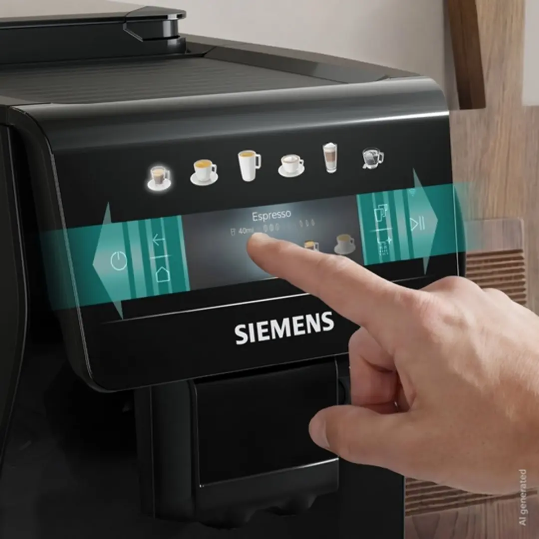 Siemens EQ900 TP601E09 Espresso Volautomaat - Piano-zwart