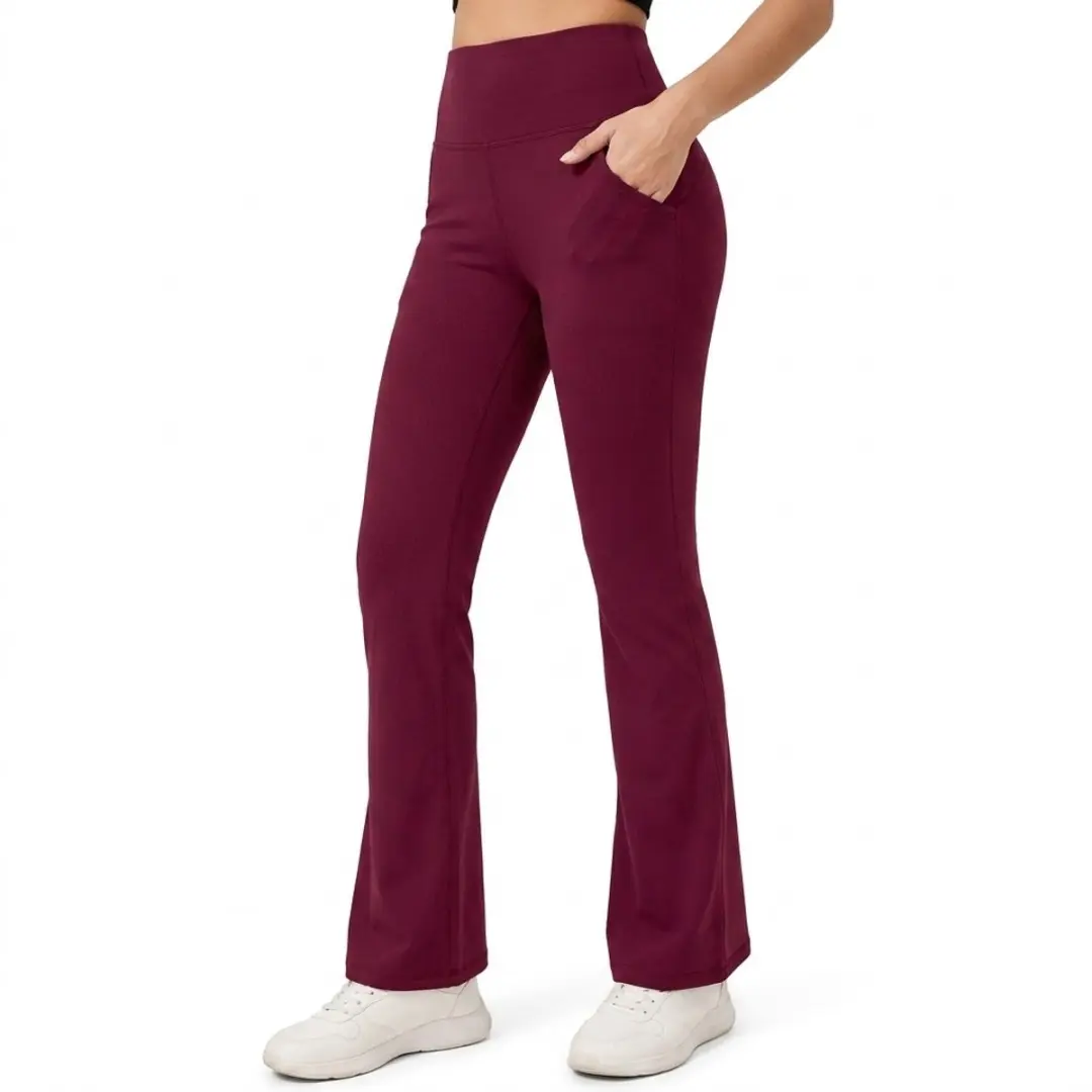 NUVEX Bordeauxrode Fitnessbroek M