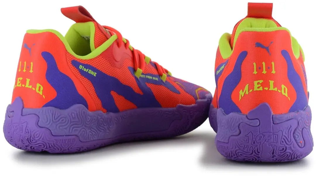 PUMA MB.03 Lo Lava LaMelo Ball Heren Sneakers - EU 46 - Rood