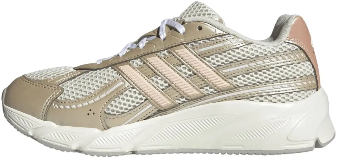 Adidas Technochaos 2000 Hardloopschoenen Dames - 39 1/3 - Wit/Goud/Rosa