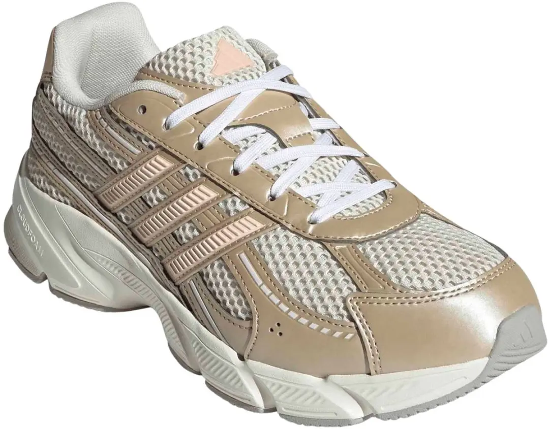 Adidas Technochaos 2000 Hardloopschoenen Dames - 39 1/3 - Wit/Goud/Rosa