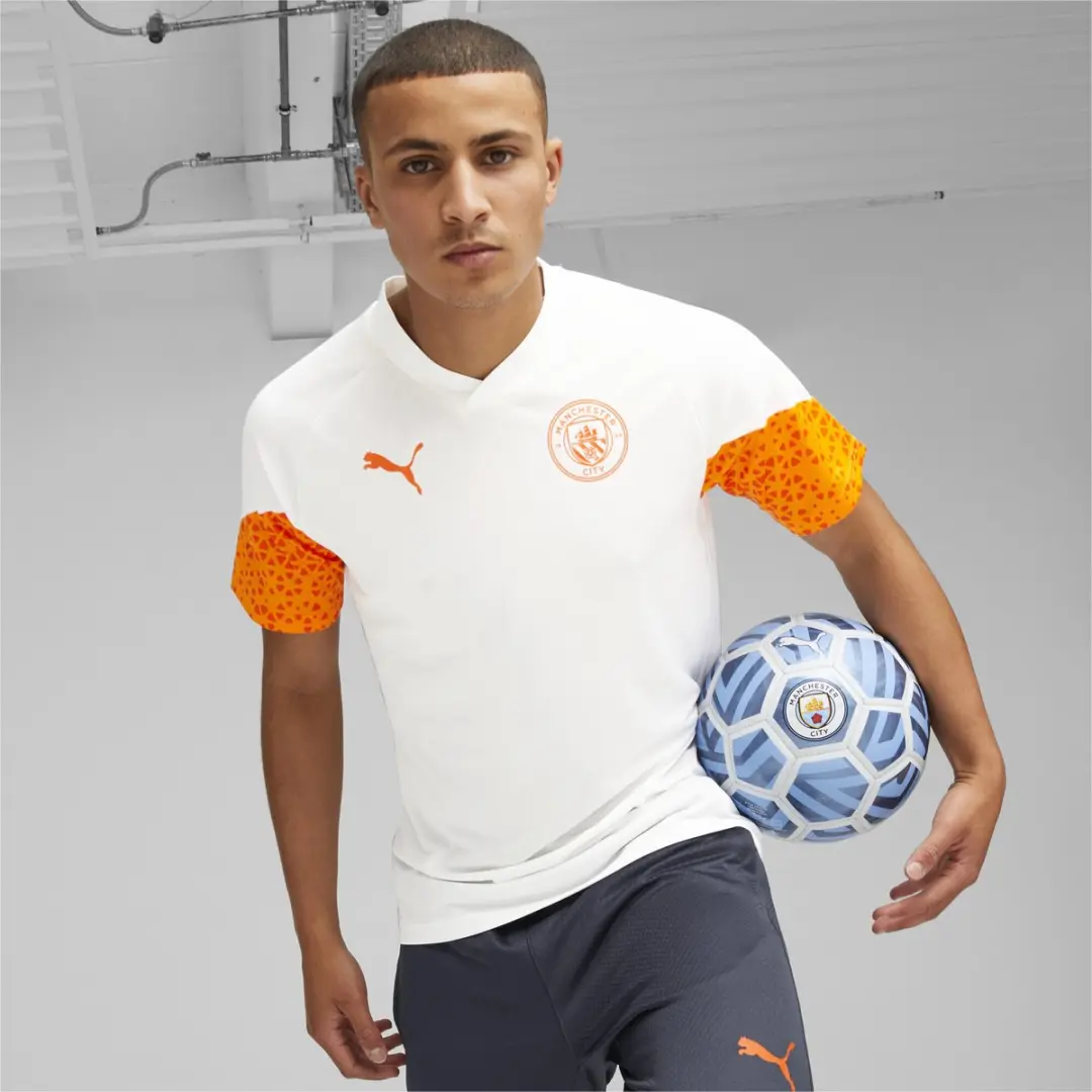 PUMA Manchester City Trainingstrui 2023/24 - Wit - XS