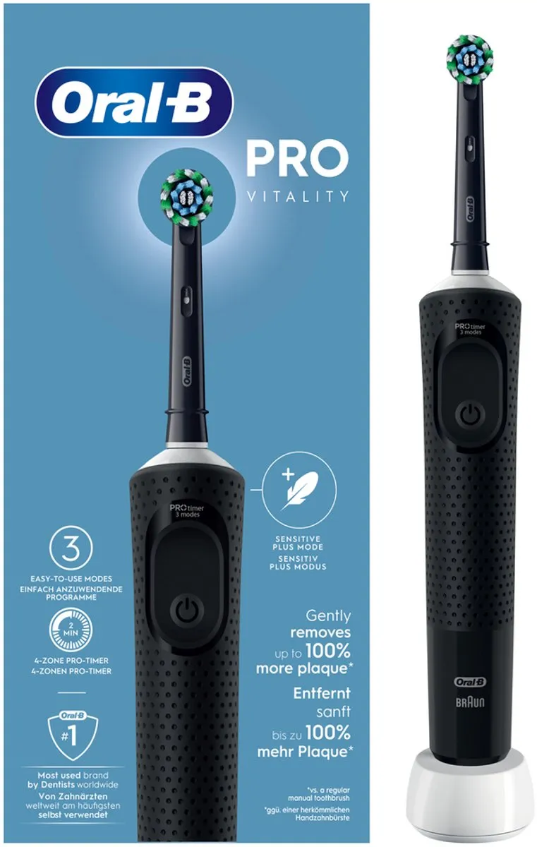 Oral-B Vitality Pro Elektrische Tandenborstel - Zwart