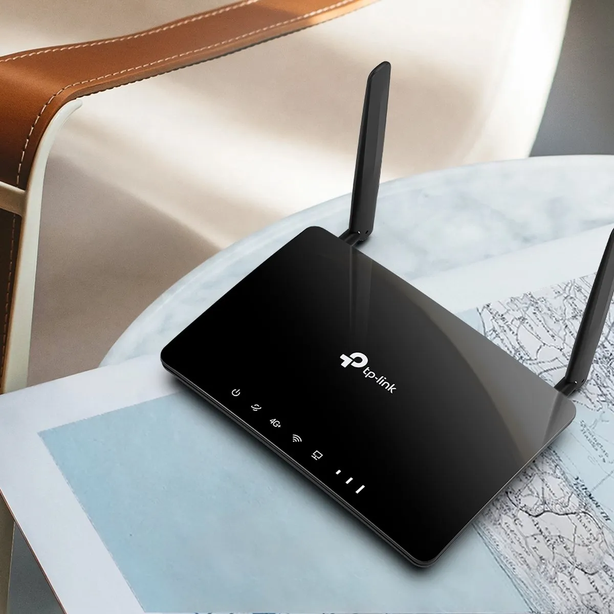 TP-Link Archer MR500 4G+ Router - Dual Band 1200Mbps - Zwart