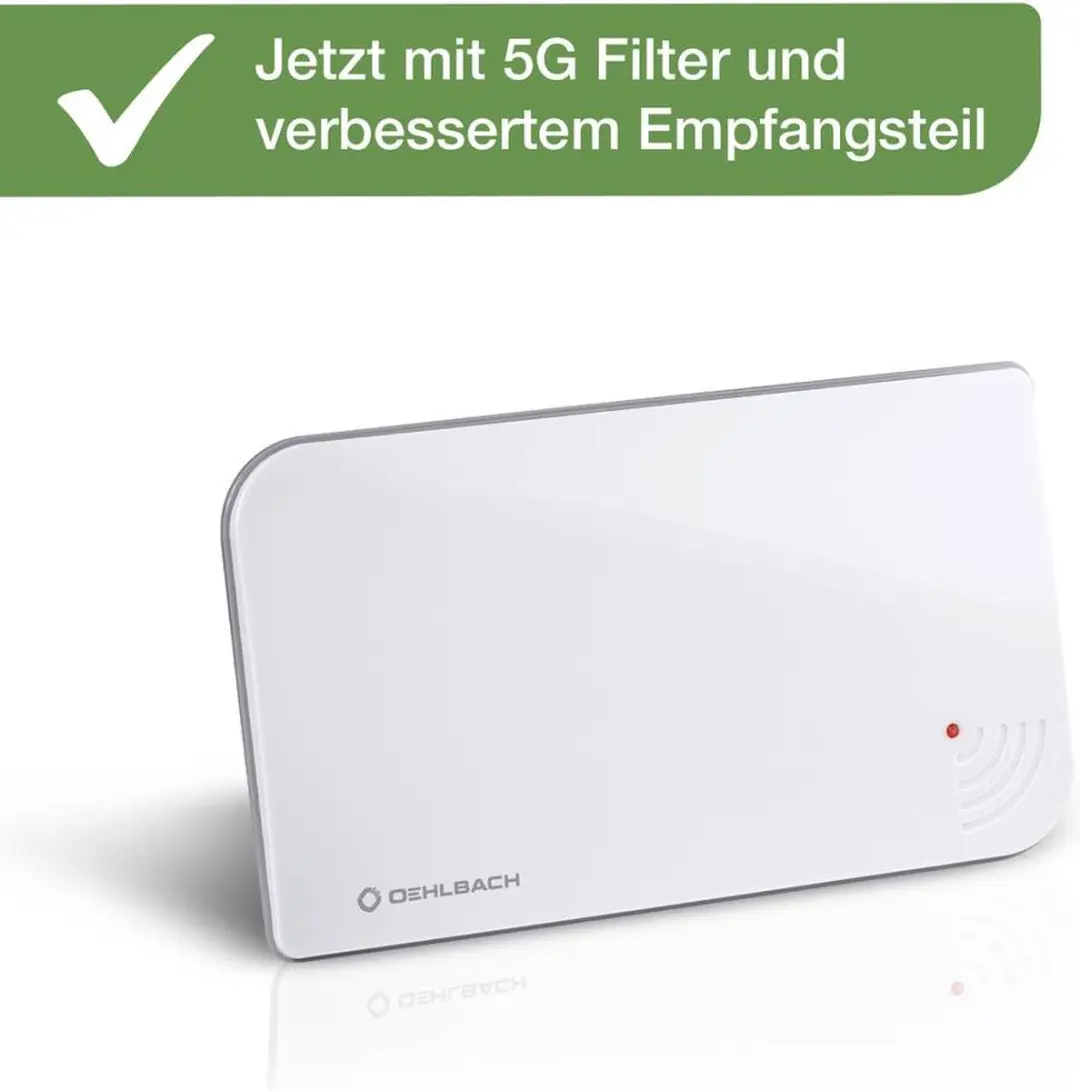 Oehlbach Scope Vision 5G DVB-T2 Antenne - Wit - afbeelding 6 van 6